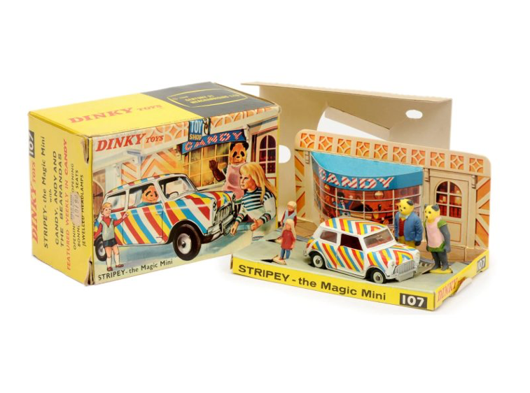 The Horrific Origins of Dinky Toys’ Stripey