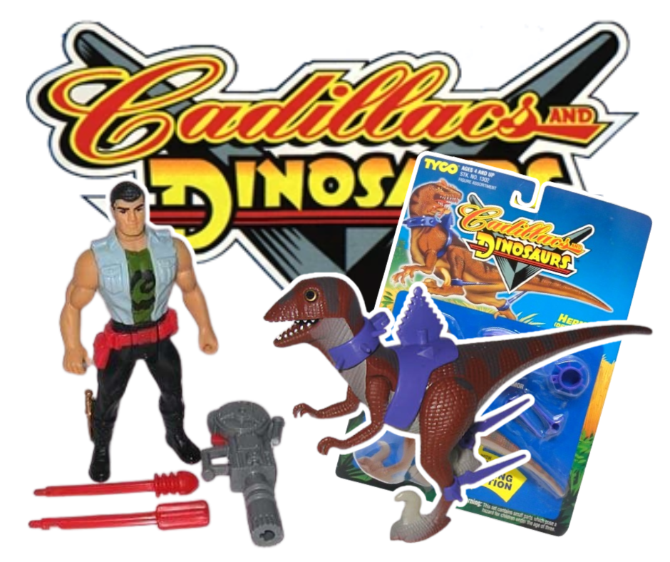 Tyco Cadillacs and Dinosaurs!