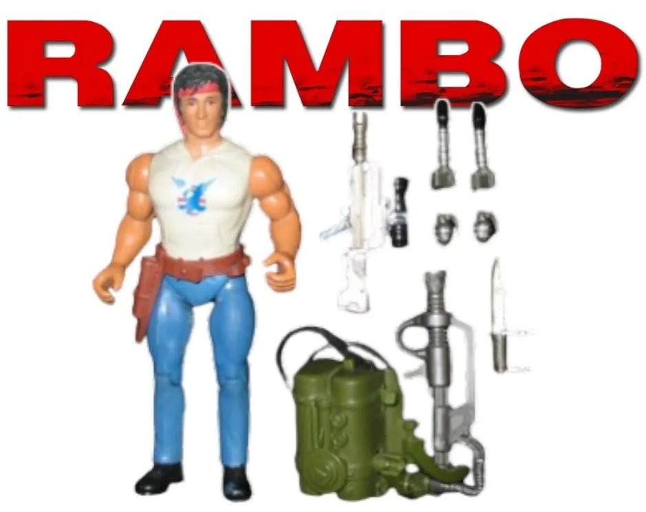 Rambo: The Force of Freedom Action Figures now on hDB