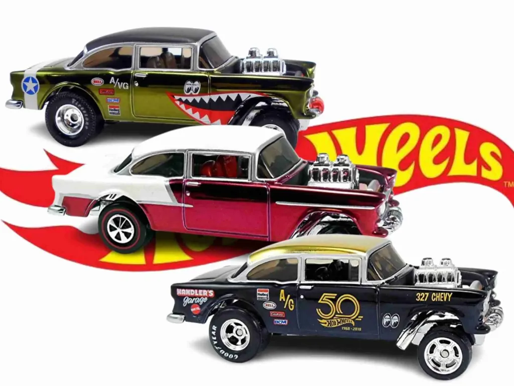 Top-10 Most Valuable Hot Wheels ’55 Chevy Bel Air Gassers