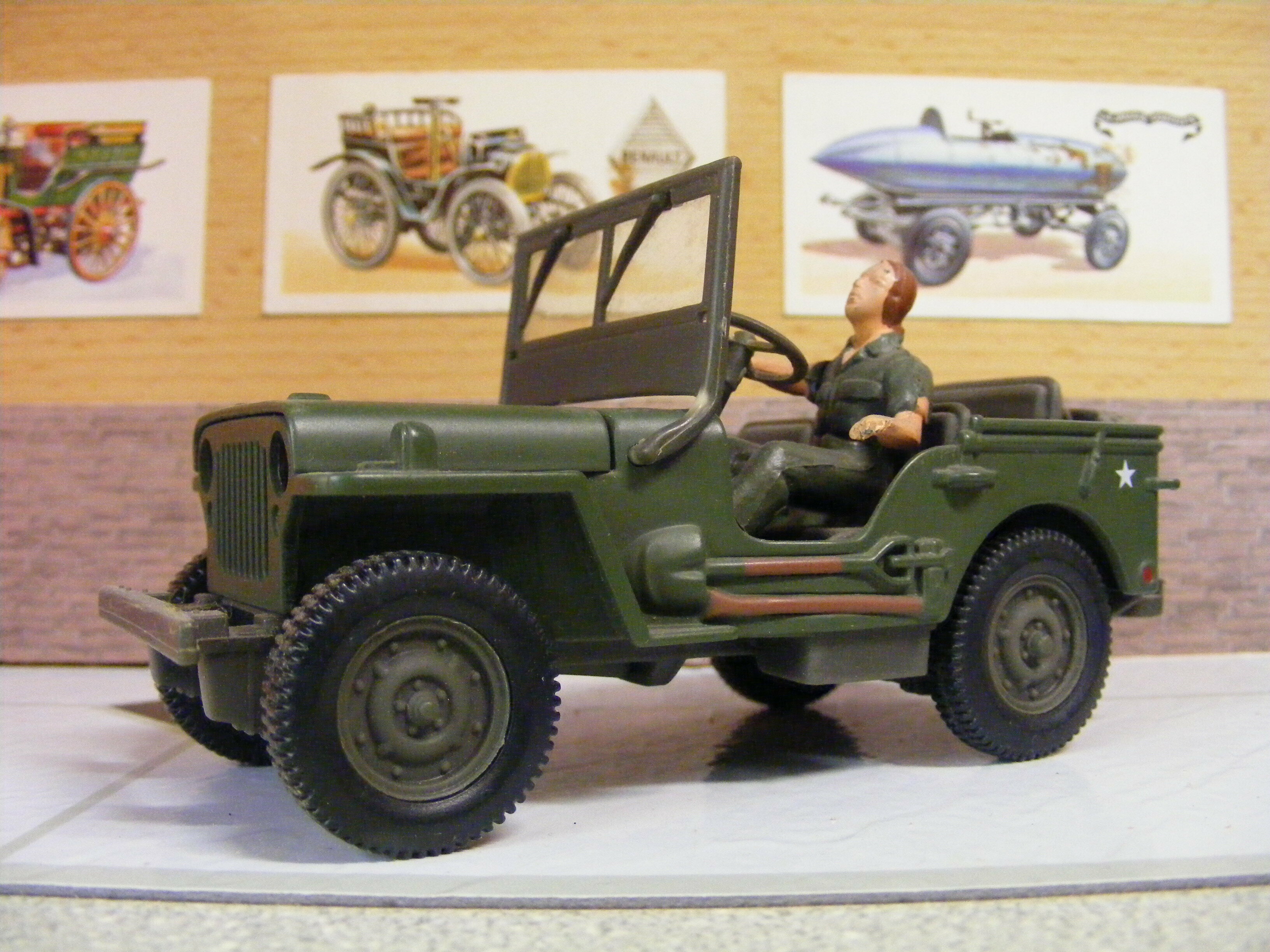 NEW NEW Diecast Military Truck with Jeep,National Motor Museum Mint,1941Willys 
