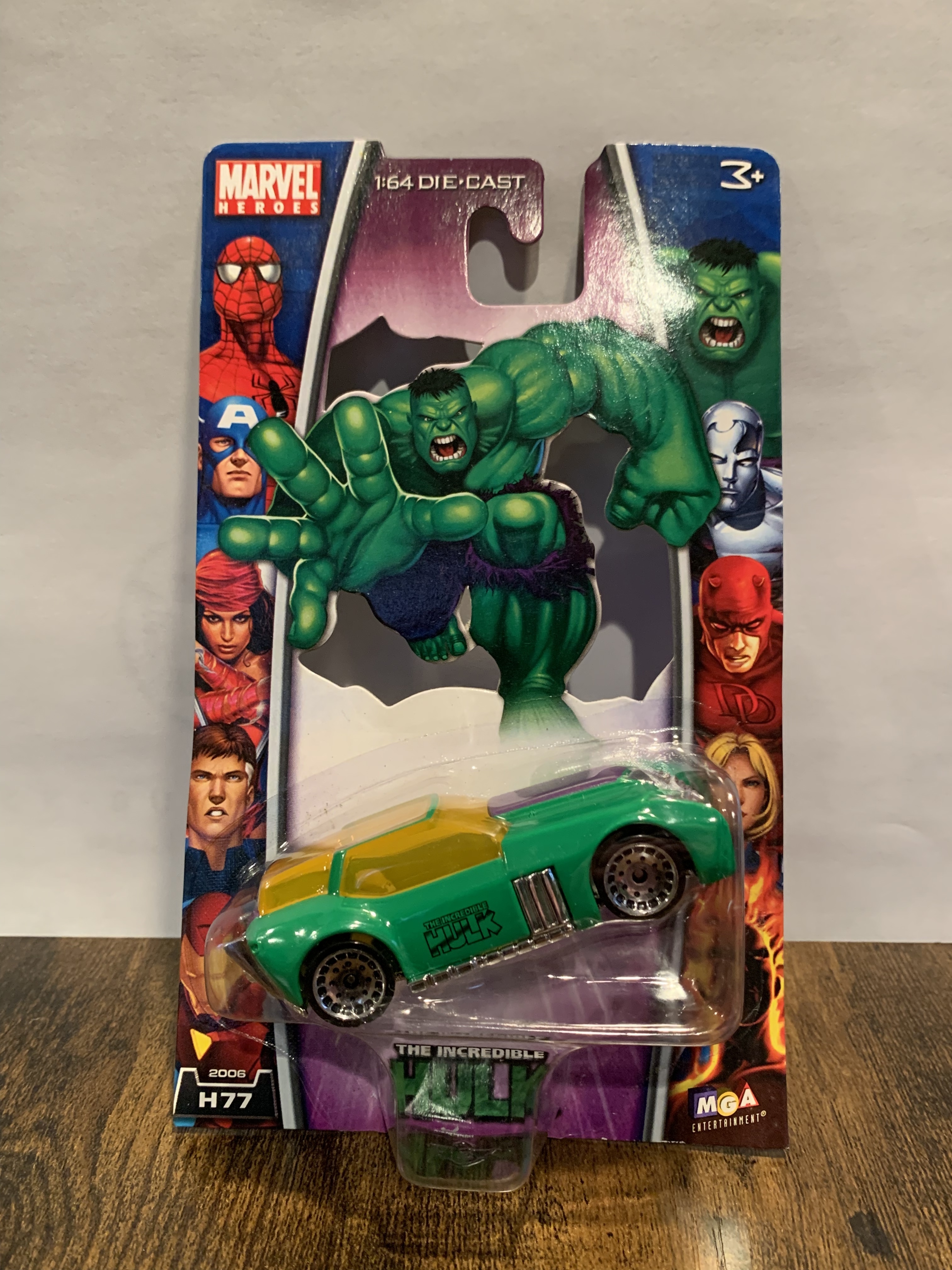 Marvel Heroes Die Cast The Incredible Hulk Car Model Cars hobbyDB