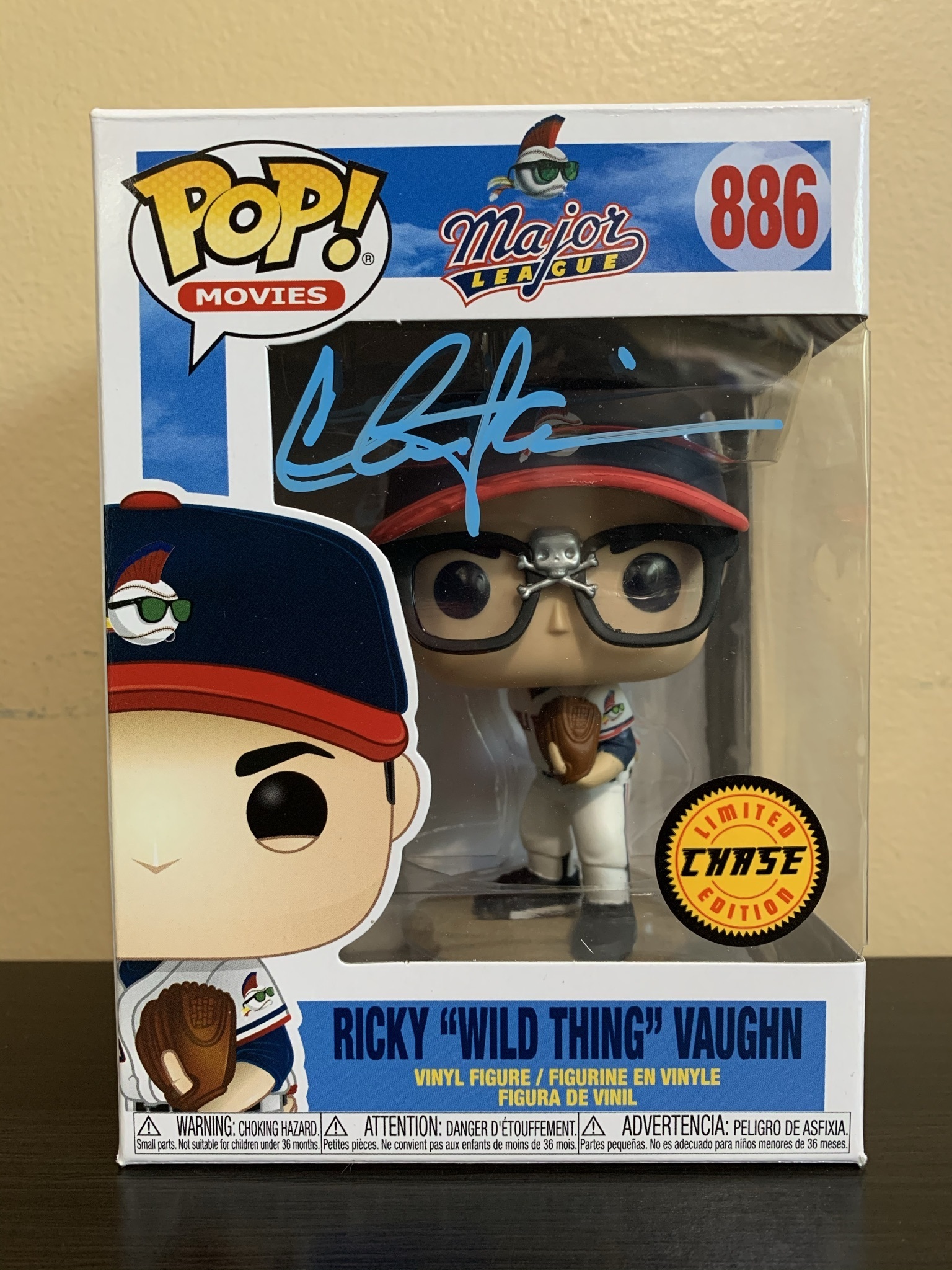 Funko Major League Pop! Movies Ricky Wild Thing Vaughn Vinyl