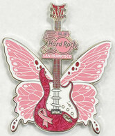 50th Anniversary Pinktober Butterfly Guitar (Clone)
