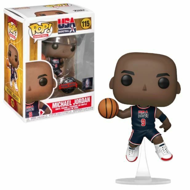 Chicago Bulls Funko Pop NBA Vinyl Figure Michael Jordan Graded Afa