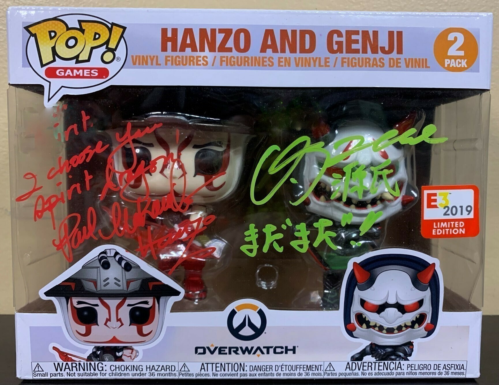 Hanzo and Genji Art Toys hobbyDB