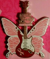 50th Anniversary Pinktober Butterfly Guitar (Clone)