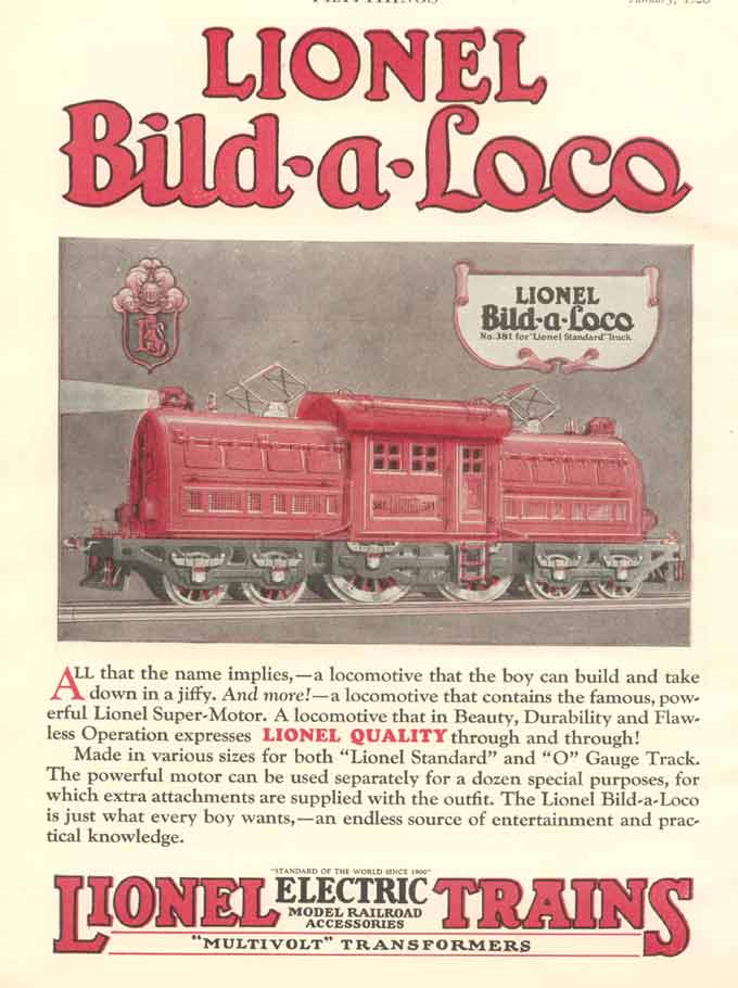 Lionel bild deals a loco