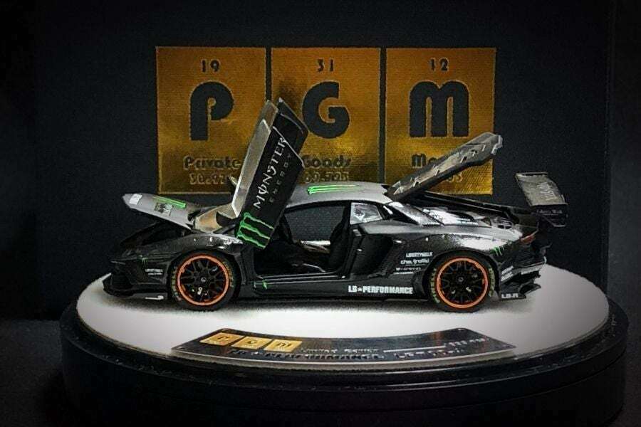PGM LBWK アヴェンタドールモンスターエナジー 1/64