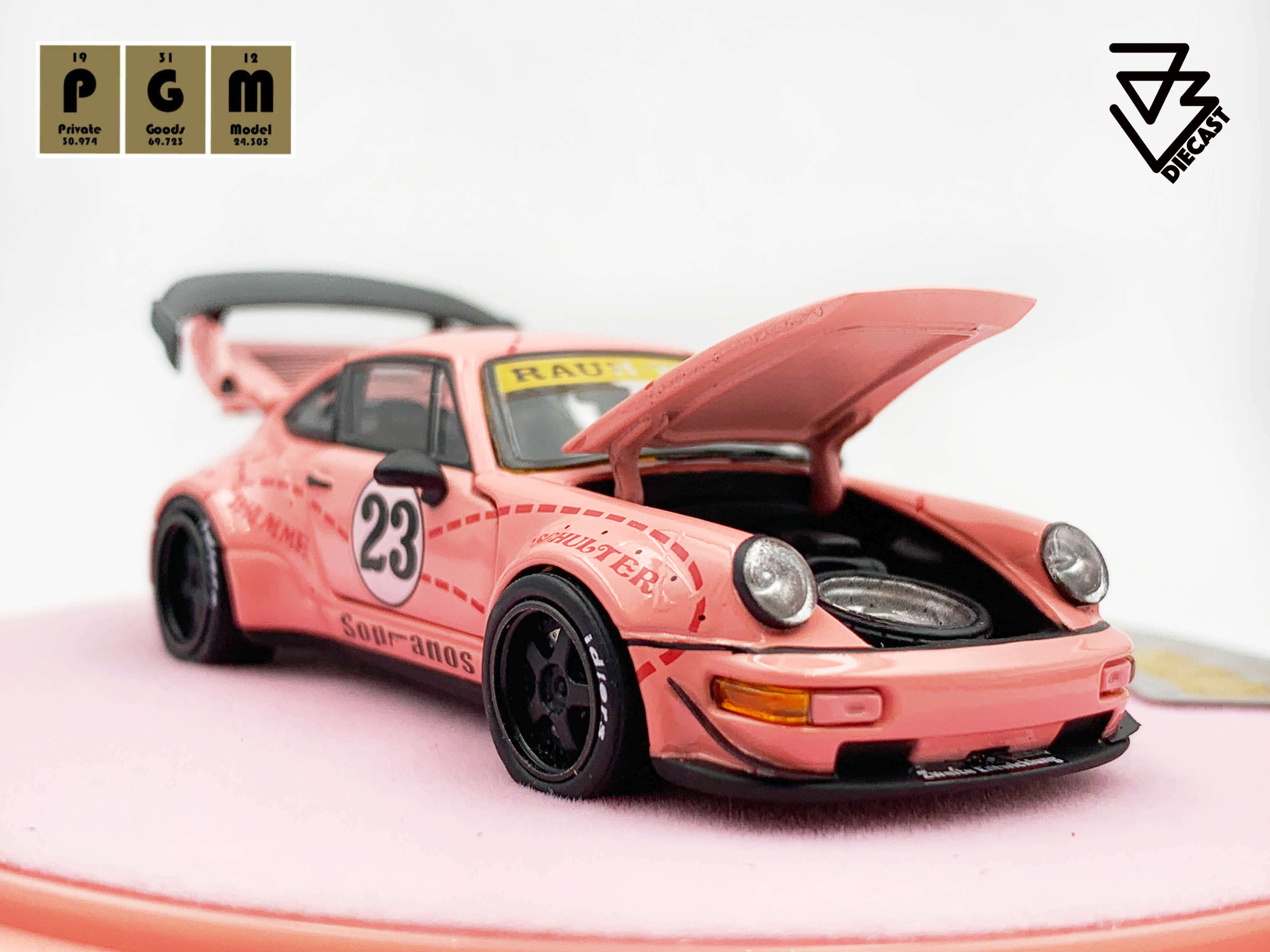 PGM - Porsche 964 - Pink Pig | Model Racing Cars | hobbyDB