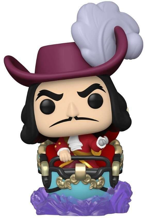 Captain Hook at the Peter Pan's Flight Attraction, Art Toys