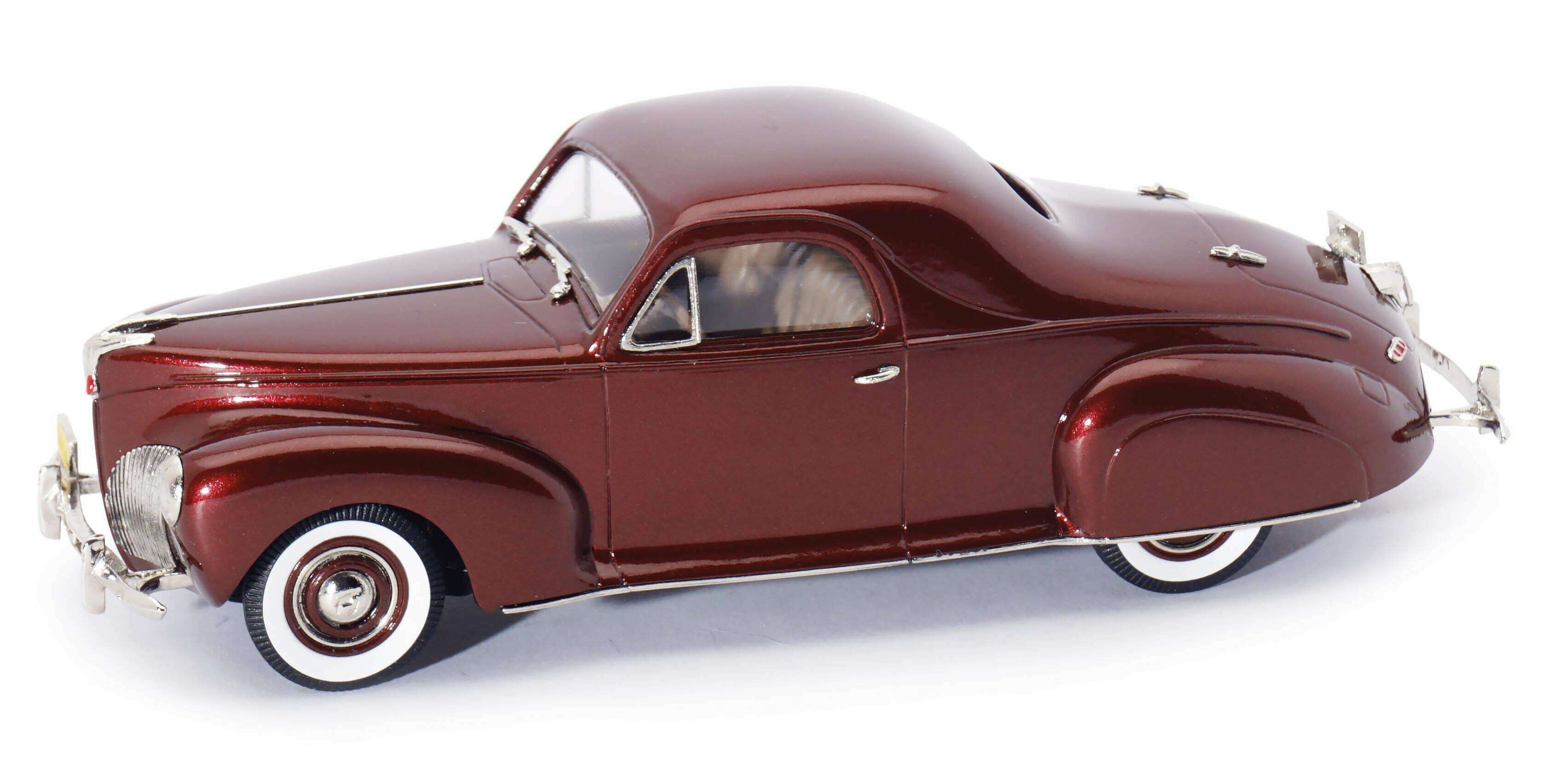 1940 Lincoln Zephyr Coupe, Model Cars
