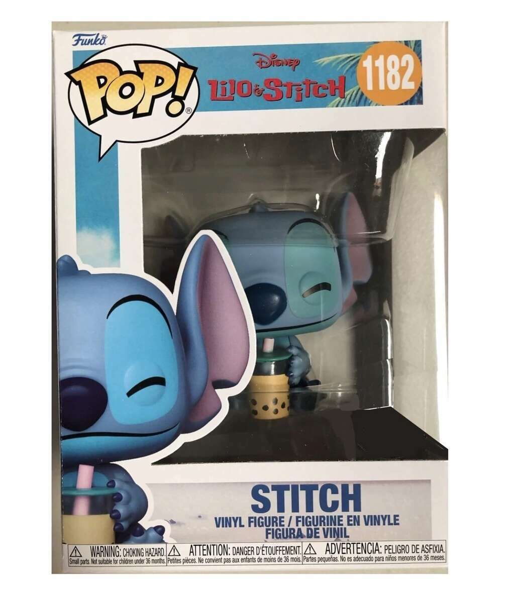 POP 61017 Funko Disney Lilo & Stitch Pop Stitch (With Boba) Vinyl