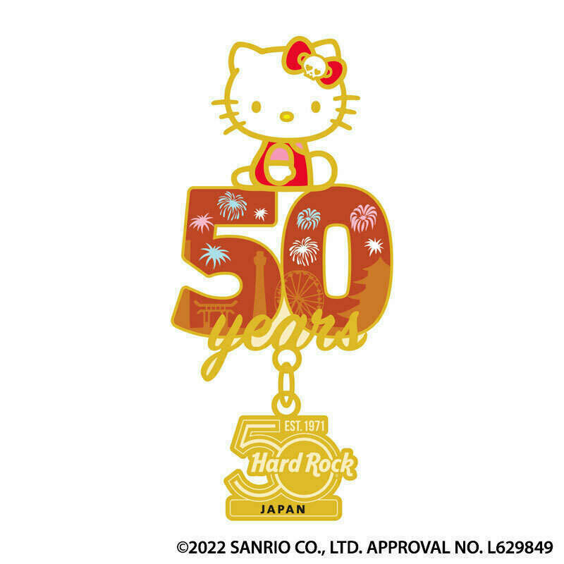50th Anniversary Girl Hello Kitty Version Pins and Badges hobbyDB