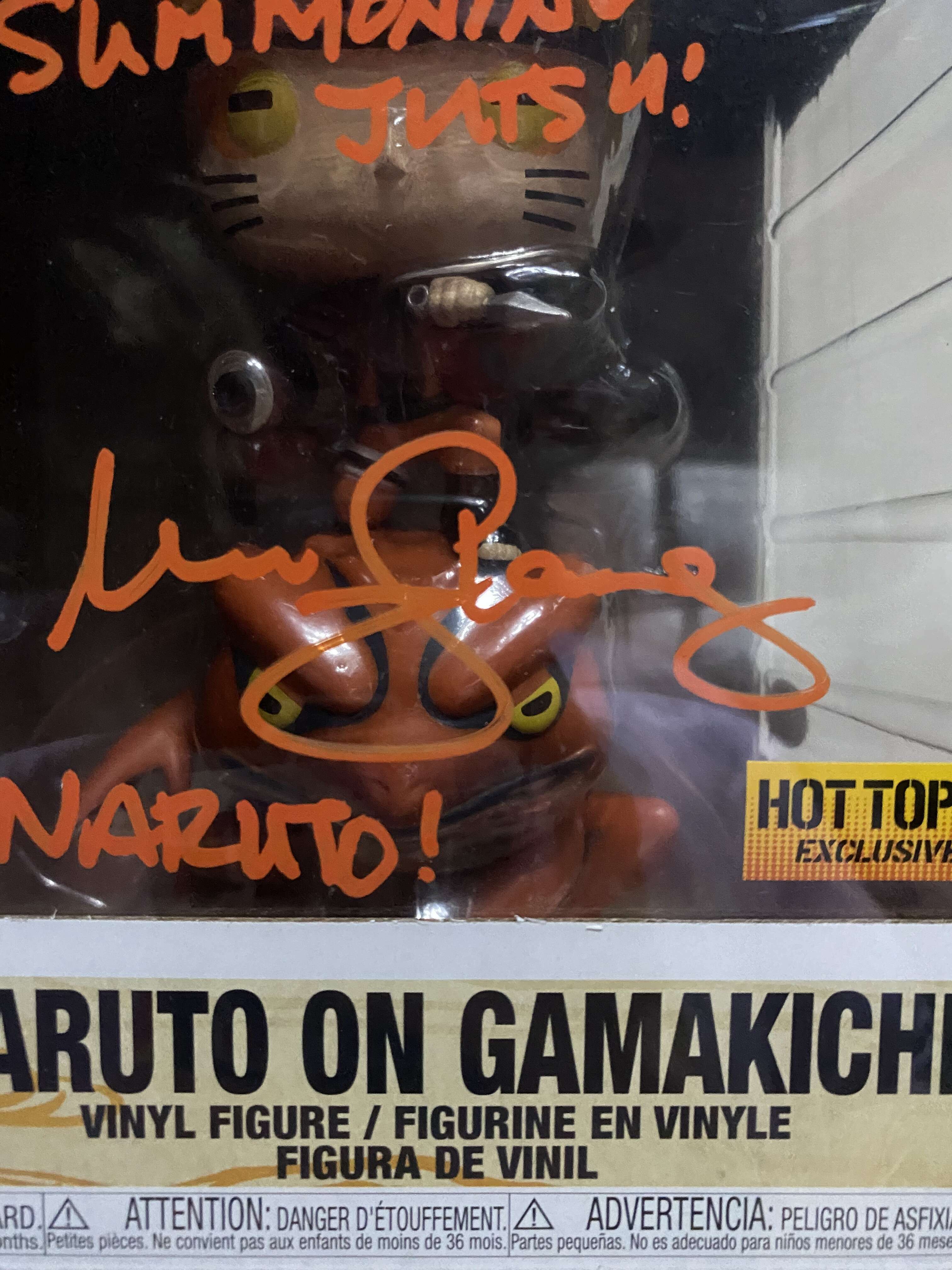 Funko Pop Naruto 6 : Naruto On Gamakichi #106 Special Exclusive