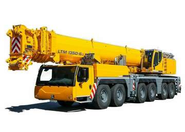 セール商品が満載 Liebherr - Myshak LTM Model | Crane Mobile 1350-6.1 ミニカー