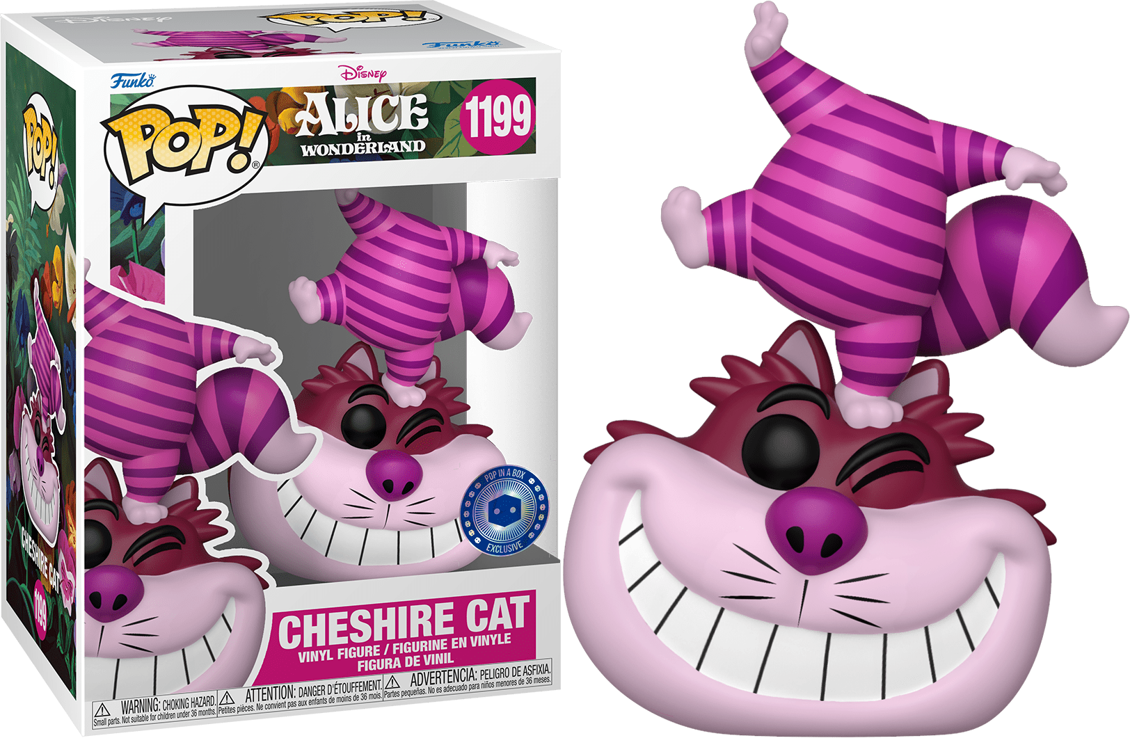 Funko Pop Disney Cheshire Cat Vinyl Figure Item #6711 Alice in Wonderland 