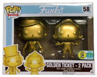 Golden Ticket - 2 Pack, Art Toys Sets