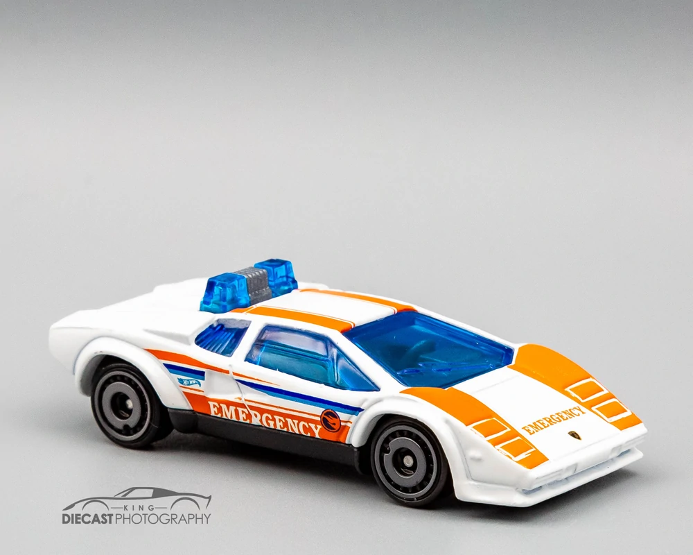 Countach police hot sale car