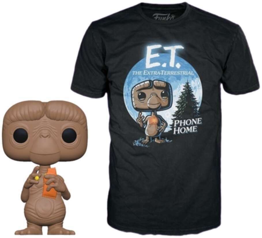Funko Pop! & Tee: E.T. - E.T. with Reeses - XL (Walmart Exclusive)