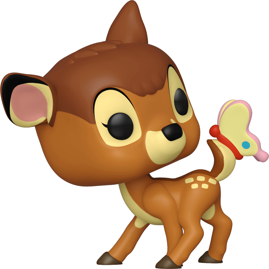 Bambi with Butterfly | Art Toys | hobbyDB
