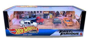Fast and Furious ガレージ付きミニカーセット 6台