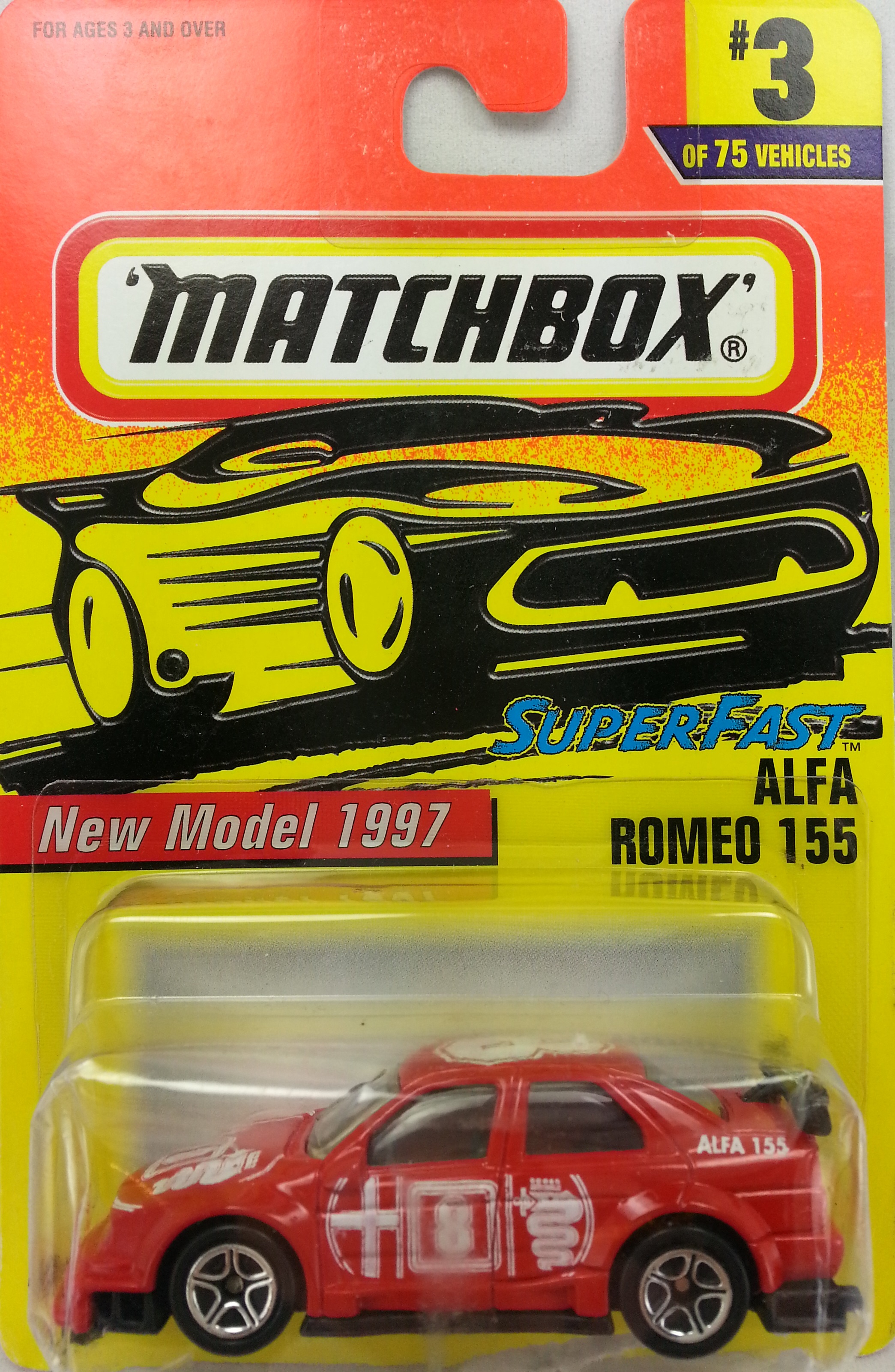 Matchbox alfa romeo 155 hotsell