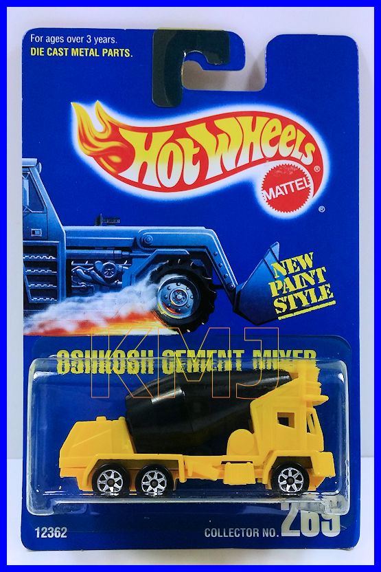 Hot wheels oshkosh cement mixer online