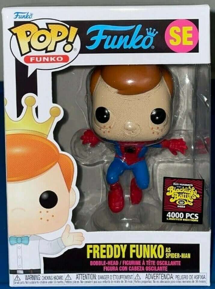 Freddy Funko as Spider-Man | hobbyDB