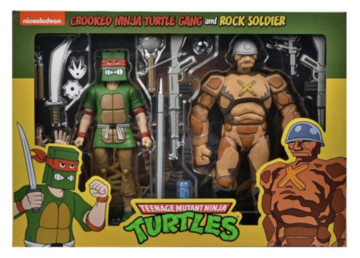 Crooked Ninja Turtle Gang and Rock Soldier | Action Figure