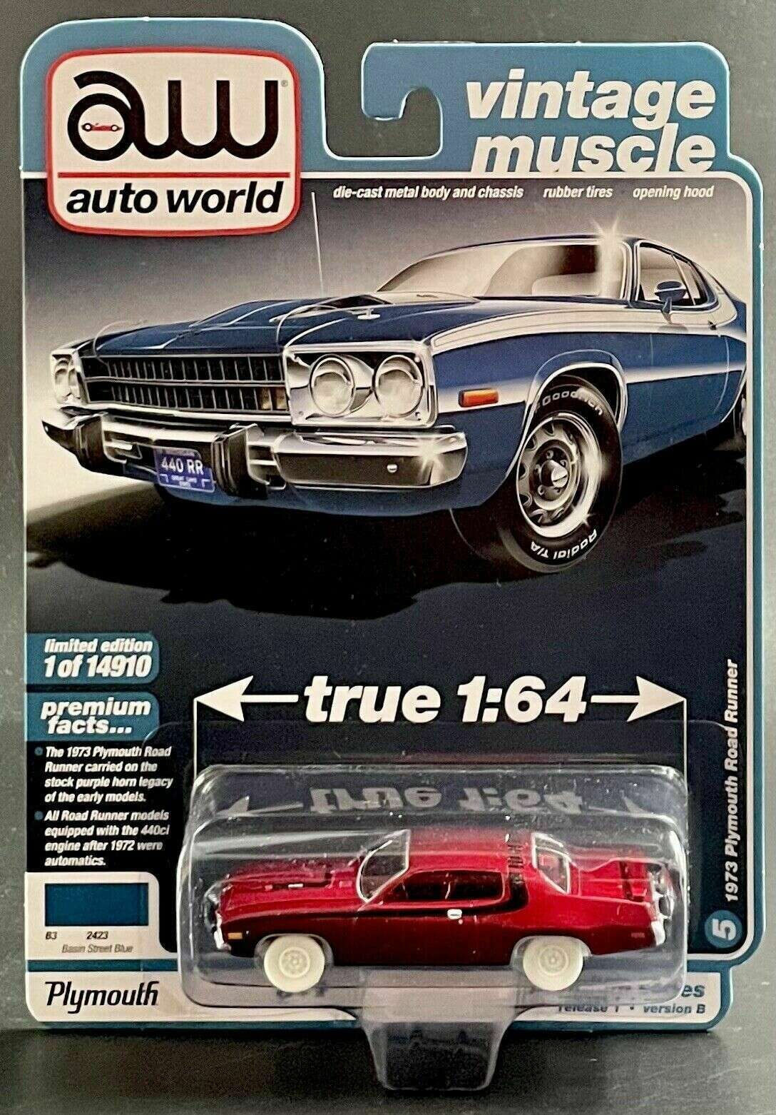 1973 plymouth roadrunner diecast store
