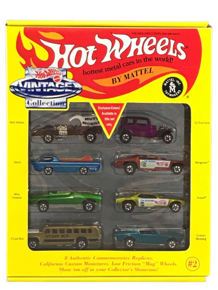 ホットウィール VINTAGE Collection SNAKE Hot Wheels Vintage Collection Series Mongoose Vs. Snake