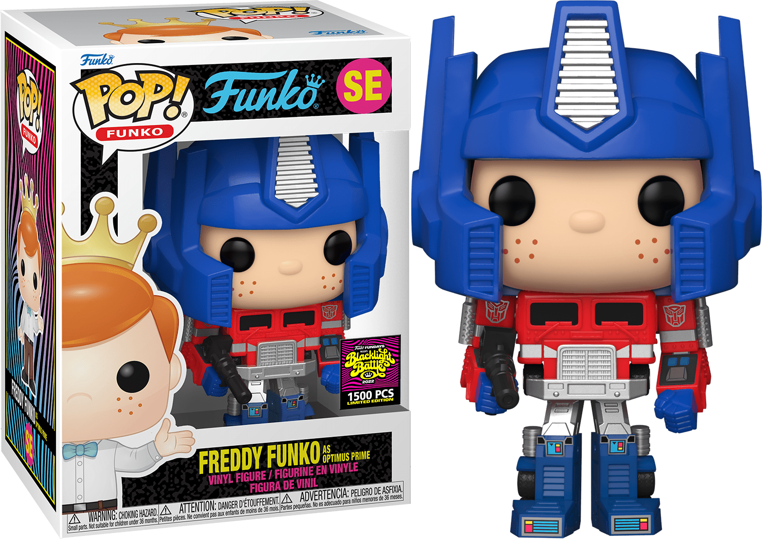 Freddy Funko as Optimus Prime