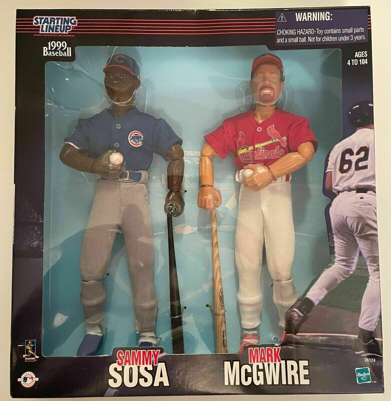 Mark McGwire / Sammy Sosa 1999 MLB Starting Lineup 12 Inch