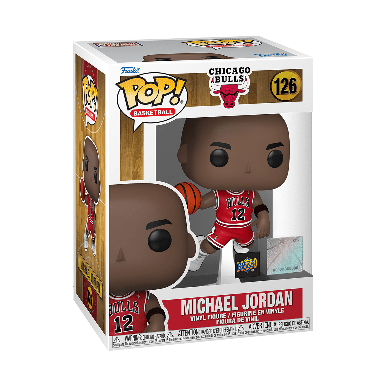 Funko Pop! Michael Jordan All-Star #71 [Upper Deck]