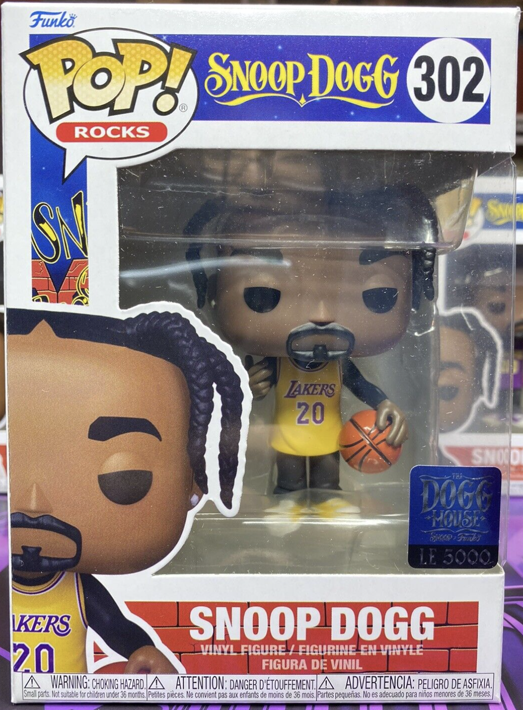 Snoop Dogg LA Lakers Jersey - Funko Pop 303 Funko Shop 15000