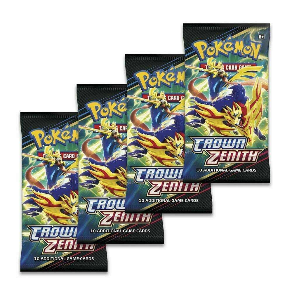 Crown Zenith Booster Pack Collector Card Packs and Sets hobbyDB