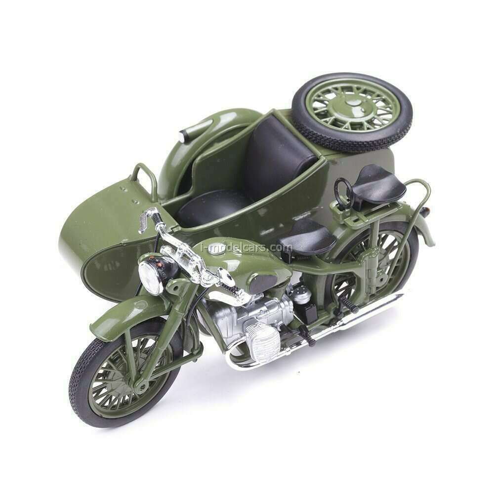 M 72 IMZ Ural sidecar 1955 khaki Model Motorcycles hobbyDB