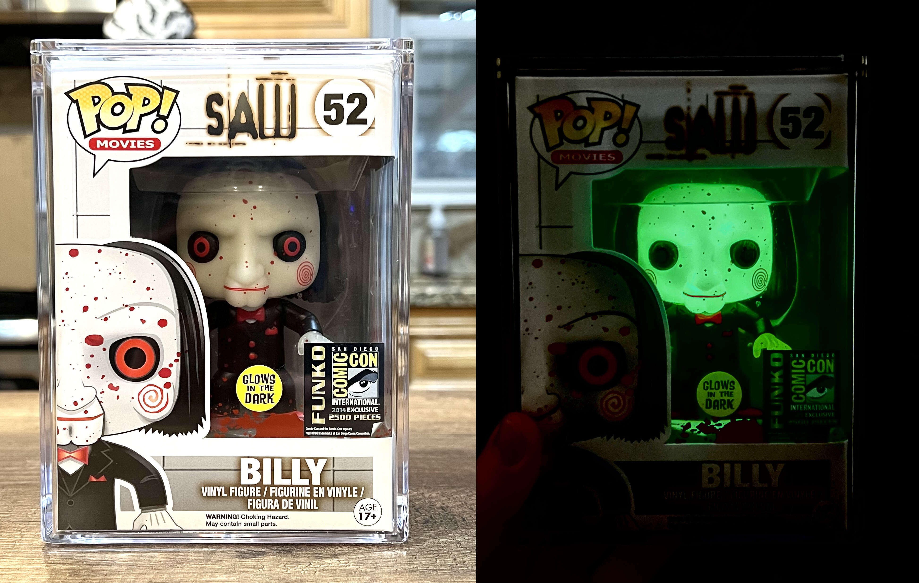 Funko pop Horror Movie Saw - BILLY Action Figure Anime Model Pvc Collection  Toys For birthday Gifts