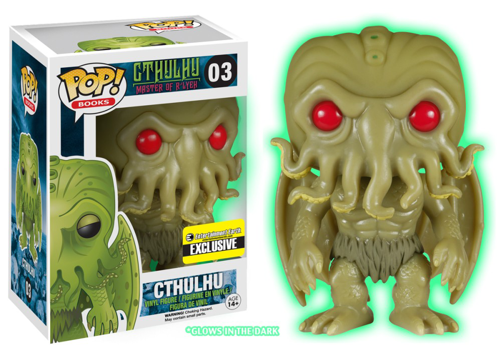 Pop Books - HP Lovecraft - Cthulhu (Neon Green) (03) BAM! Exclusive Va –  Popsession