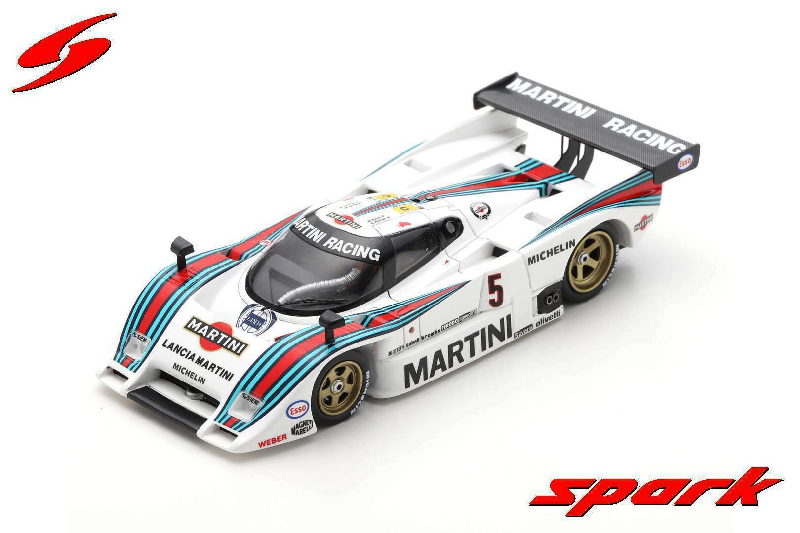 Lancia LC2 No.5 Winner 1000km SPA 1985 M. Baldi - B. Wollek