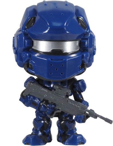 Spartan Warrior Blue Art Toys hobbyDB