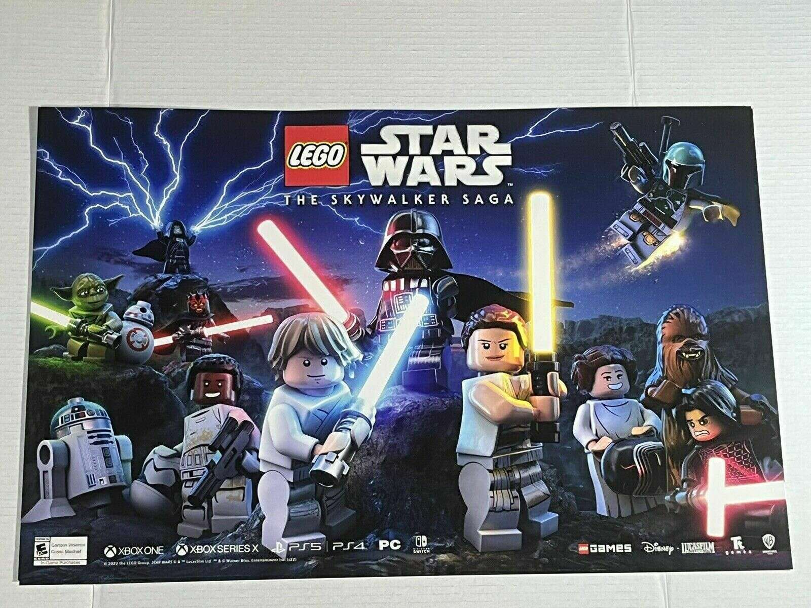 Lego skywalker saga poster deals