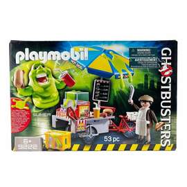 Slimer with Hot Dog Stand Action Figure Sets hobbyDB