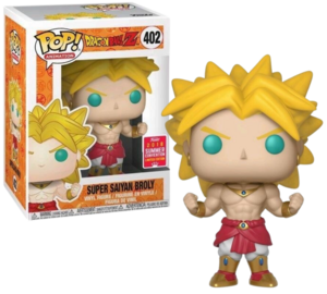 Broly funko top pop sdcc