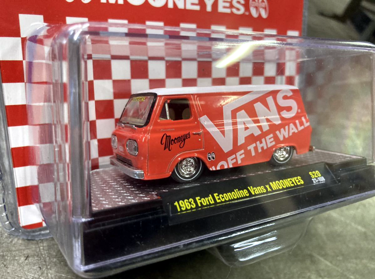 ミニカー VANS 1963 Ford Econoline Vans x MOONEYES 1963 Ford Econoline Vans x MOONEYES | Model Trucks | hobbyDB