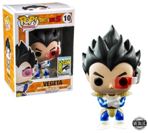 Funko pop shop vegeta comic con