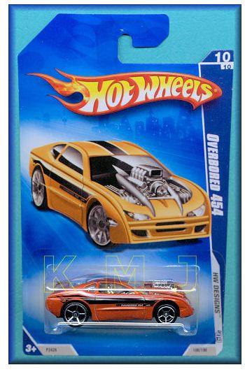 Mattel Hot Wheels Car Auto DWC01 Overbored 454 