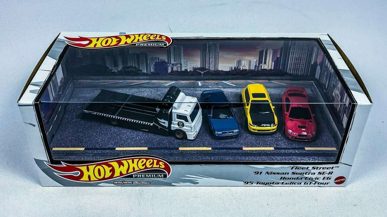 Hot wheels honda set top