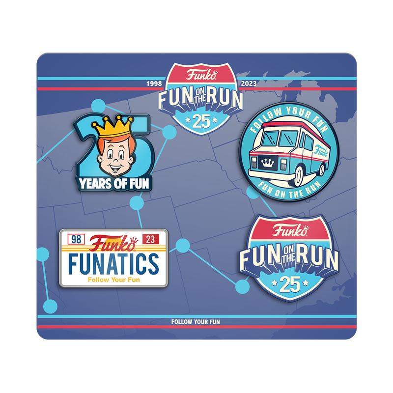 Funko Fun on the Run 4pack Set Pins and Badges Pop Price Guide